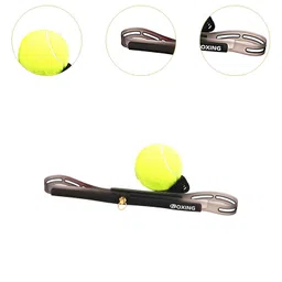 UJEAVETTE® Boxing Reflex Ball Headband Set Adults React Ball for Sports Agility Fitness 60g Yellow Ball image 5