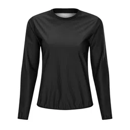 MERISHOPP Women Sauna Suit Waist Trimmer Slimming Tops Fitness Clothes L Black | Sporting Goods | Fitness, Running & Yoga | Clothing & Accessories | Sauna Suits | 1 Piece Sauna Suit image 1