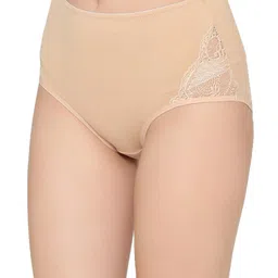 clovia Women's Cotton Hipster Regular Solid Underwear image 4