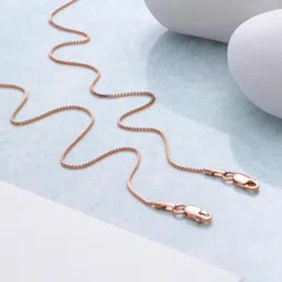 zavya 925 Sterling Silver Modest Minimal Rose Gold Plating Anklet (Pair) | Gift for Women & Girls | With Certificate of Authenticity & 925 Stamp|Mother's Day image 3