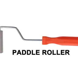 MD Fiberglass Roller Tool, Aluminum Alloy FRP Bubble Paddle Laminating Roller for FRP Resin Work (21 x 140 mm) image 4