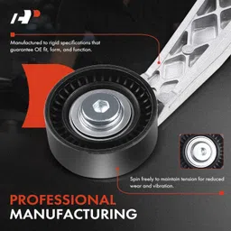 A-Premium Belt Tensioner Assembly with Pulley Compatible with Mini Cooper 2007-2015 Cooper Paceman 2011-2015 Cooper Countryman 2013-2015 1.6L image 4