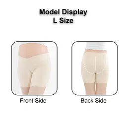 syga Maternity Safety Pants for Pregnant Women Pure Cotton Safety Pants Anti-Exposure, Pregnancy Belly Support, Outer Wear Shorts image 3