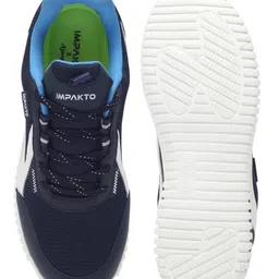 impakto Driftwave Casual, Sports, Running,Walking, Gym,Training Lace-Up Wide Toe Box Shoes for Men's & Boy's, Breathable Mesh for Enhanced Airflow, Rubberised Anti-Skid EVA Sole image 5