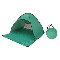 loom tree LOOM TREE® Pop Up Tent UPF 50 Beach Tent for Family Camping Backyard Outdoor Activities Deep Green | Outdoor Sports | Camping & Hiking | Tents & Canopies | Tents image 3