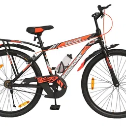 ROOTLINE Escape IBC with Integrated Carrier 26X2.40 Black with Orange (Escape Black) image 1