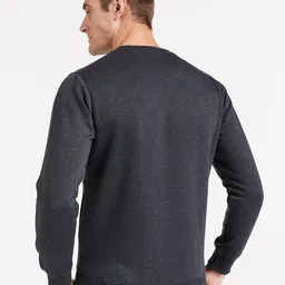 qube by fort collins Men's Cotton Crew Neck Sweatshirt image 2