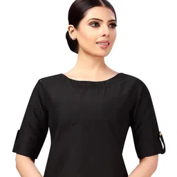studio shringaar Women Cotton Half Sleeve Blouse image 1