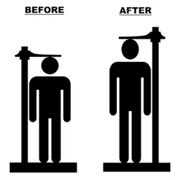 bxxy Men's 2 Inch Heel Height Increasing Traditional Wedding Punjabi Jutti, Nagra image 5