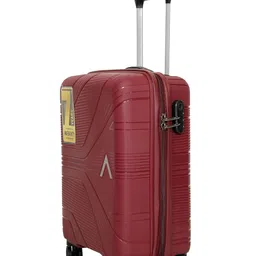 vip Aristocrat Polypropylene (Set Of 3 Hard Suitcase Cabin,(55+66+76Cm)Check-In Lightweight Luggage With 8 Strong Spinner Wheels,Secured Combination Lock & 7 Years International Warranty (Red),Large image 5