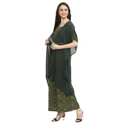 biba Women Rayon Straight Printed Jumpsuit image 2