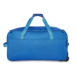 skybags Polyester Solid Pattern Casper Plus Duffle Bag(H) 68 Blue (Blue, Medium), 67 x 34.5 x 34 Centimeters image 2