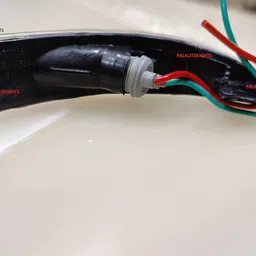 PALAUTOLIGHTS Side Mirror LED Turn Signal Indicator Light compatible with Aspire Ford Figo Aspire (2015-2019),Left Side Transparent image 3