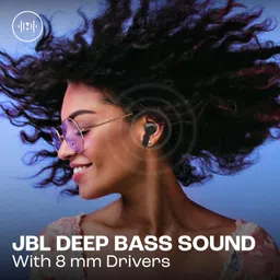 JBL Vibe Beam in-Ear Wireless Earbuds (TWS) with Mic,App for Customized Extra Bass Eq,32 Hours Battery&Quick Charge,Ip54 Water&Dust Resistance,Ambient Aware&Talk-Thru,Google Fastpair (Black) image 5