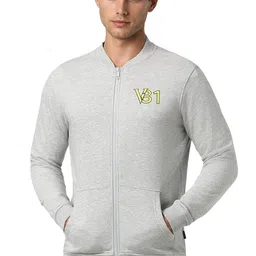 van heusen Men Cotton Round Neck Sweatshirt image 1