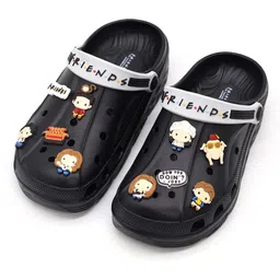 svaar x Friends Men's Stylish Clogs with Authentic Friends Charms and Adjustable Back Strap image 3