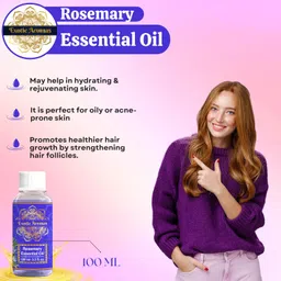 Exotic Aromas Hair Oil (Rosemary Essential Oil) image 3
