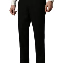 louis philippe Men's Slim Fit Textured All Day Comfort Stretchable Fabric and Enhanced Comfort Formal Trouser image 2