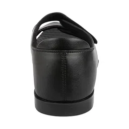 medifeet Men's Black Double Strap Open-Toe Sandals image 4