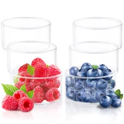 Borosil Glass Kattori - 180 ml, Set of 6, Clear, Transparent image 1