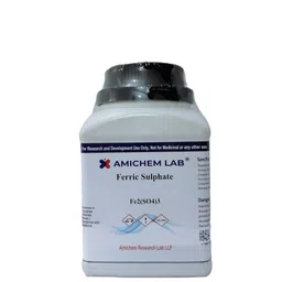 amichem FERRIC SULPHATE 500GM PURITY 96% CAS NO 15244-10-7 (AMICHEM LAB) image 1