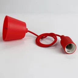 zoreza Ceiling Lamp Holder - Durable and Decorative E27 Bulb Holder for Modern Light Fixtures Modern Design. (YELLOW) image 2