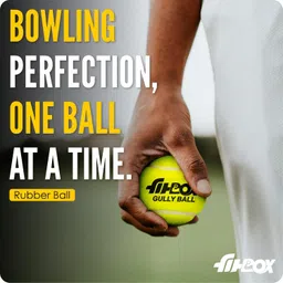 FitBox Sports Blend Twenty20 Ball (Pack of 2) Tennis Ball, Cricket Ball for Street Match Cricket Ball Tennis & Lawn Cricket, Yellow image 5