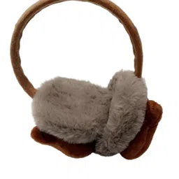 zippyque.store KIDS Adjustable Winter Earmuffs | Soft Plush Fur Ear Warmers | Ear Covers | Cartoon Fluffy Headband (Assorted color) (PACK OF 3 PARS) (Modern 1) image 4