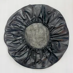 auto mt Black Soft Rear Wheel Cover Stepney Cover Fit for Maruti Gypsy King-1PC image 2