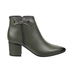 metro Women's Faux Leather Fashionable Trendy Ankle Boots image 3