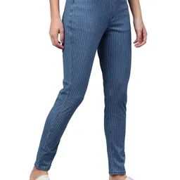 go colors Women Mid Rise Premium Stretch Jeggings image 3