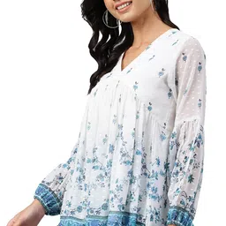 janasya Women's Polyester Regular Fit Top image 4