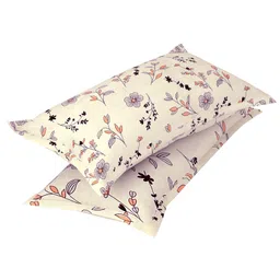 BSB HOME 350TC Glace Cotton AC Comforter Set King Size Double Bed with 1 Flat bedsheet & Two King Pillow Covers, 4 Pieces Bedding Set (90x90 inch, Brown & Beige) image 4