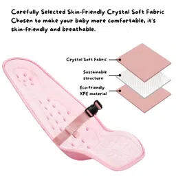 kujo BabyTish 2-in-1 Infant Carrier & Feeding Pillow | Baby-Blue | Reclined Baby Carrier | 2-in-1 Feeding Pillow | Feeding Pad | Newborn Nursing Pad + Carrier | Baby Sling Carrier with Safety Belt | Baby image 5