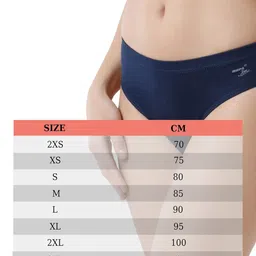 rupa jon Solid Panty for Women | 100% Cotton Fabric | Inner Elastic | Pack of 6 image 5