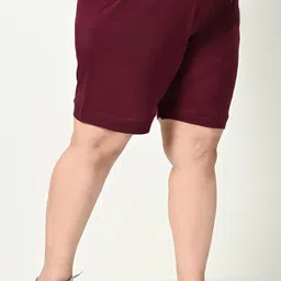 ds fashion Women's Plus Size Bermunda Shorts | Knee Length Cotton Short | Half Pants for Womens image 3