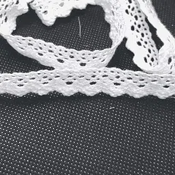 Mezin Cotton Crossiya Snake Gpo Lace Border for Dress, Kurtis, Dupatta, Bag, Craft and Decorations(45 Mtr) image 3