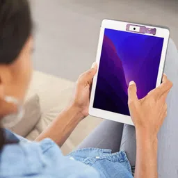 Webcam cover, 3 pieces, laptop camera cover, privacy shielding capacity is twice as big as The traditional, suitable for computer mobile phones, laptops, tablets and so on (Purple marble) image 5