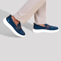 neeman's The Breezy Loafer for Men | Breathable Knit Upper Comfortable, Lightweight & Flexible Sole image 3