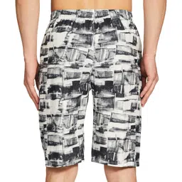 the indian garage co Men Boxy Fit Abstract Print Lounge Wear Regular Boxer image 2