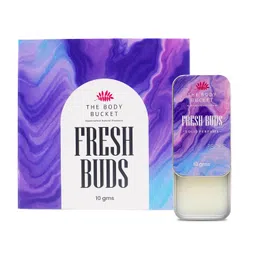 The Body Bucket Combo of White Oud & Fresh Buds Alcohol Free Solid Cologne Perfume- 10 Gms each | Alcohol Free- Pocket Friendly & Easy to Apply | Unisex Gifting Collection image 4