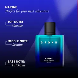 Djokr Marine Perfume For Men 100 ml | Eau De Parfum | Premium Luxury Long Lasting Fragrance Spray image 2