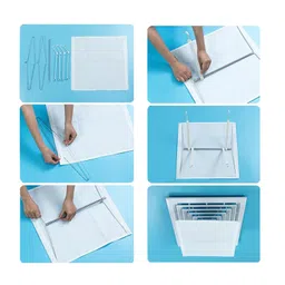 BNF® Air Conditioner Vent Deflector Prevent Direct Blowing for Ceiling Windscreen 45x45cm|Home & Garden|Home & Garden|Home & Garden|1 Air Conditioner Deflector image 3