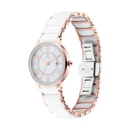 titan Ceramic Analog White Dial Women's Watch -NL95016WD02 / NL95016WD02/NP95016WD02 image 2