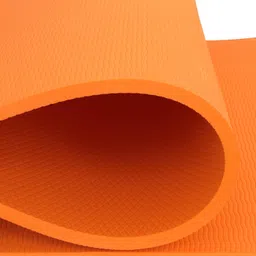 chetak handloom Yoga Mats For Women yoga mat for men Exercise mat for home workout yoga mat for women gym mat Anti Slip Yoga mat 4mm Workout mat Yoga Mat For Kids Yoga mate gym mats for workout at home (4mm, Orange) image 5