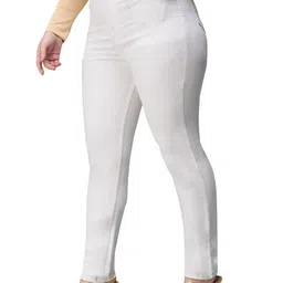 miss chase a+ Women's Skinny Fit High Rise Regular Length Stretchable Denim Jeans image 1