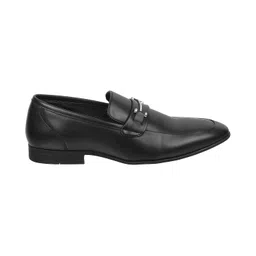 mochi Men's Vamp Detail Stylish Leather Formal Moccasin image 3