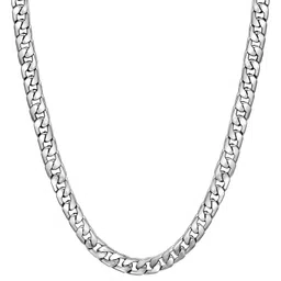 fashion frill Silver Stainless Steel Chain With Bracelet Jewellery For Men/Boys image 3