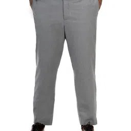 the pant project Stretchable Formal Pants for Plus Size Men | Stylish Slim Fit Luxury PV Lycra Men's Wear Trousers for Office or Party | Mens Fashion Dress Trouser Pant image 1