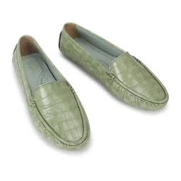 yoho Bliss Comfortable Slip On Semi Casual Loafer for Women | Stylish Fashion Moccasins Range | Cushioned Footbed Finish | Flexible | Style & All-Purpose | Formal Office Wear Shoe image 5